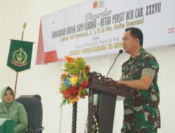 Dandim 1509/Labuha Ingatkan Prajurit Jaga Netralitas Jelang Pilkada 2024