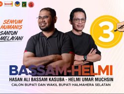 Tutup Kampanye di Mandioli, Bassam-Helmi Tekankan Jaga Silaturahmi dan Kekeluargaan