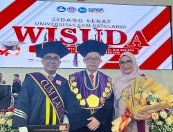 Raih IPK 4,00, Tamrin Ali Ibrahim Wisuda Doktor