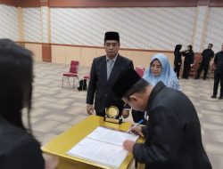 Pj Bupati Morotai Lantik 3 Pimpinan OPD di Masa Kampanye 