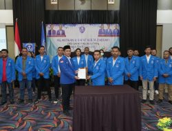 Erland Mouw Resmi Pimpin GAMKI Maluku Utara