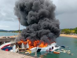 Speedboat Milik Benny Laos Terbakar, 3 Orang Dikabarkan Tewas