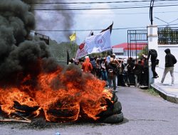 Demo Lagi, Mahasiswa Sebut Pj Bupati Morotai Penakut