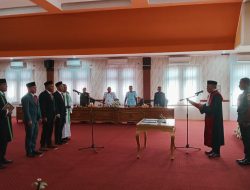 Tiga Pimpinan DPRD Morotai Resmi Dilantik
