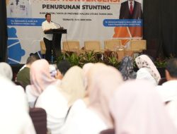 Bappeda Malut Evaluasi Kinerja 8 Aksi Penurunan Stunting