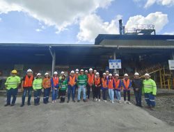 Mahasiswa UNIERA Tobelo Pelajari Teknologi Insinerator NHM di Gosowong
