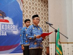 HUT Korpri, Pj Sekprov Maluku Utara Sampaikan Tujuh Amanat Presiden Prabowo