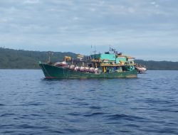 Diduga Curi Ikan, Dua Kapal asal Bitung Diamankan Lanal Morotai