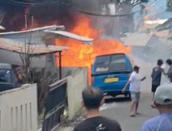 Gegara Tampung BBM, Mobil dan Rumah di Ternate Ludes Terbakar