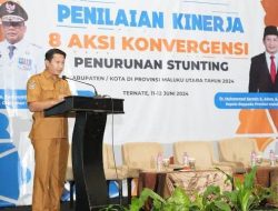 Kepala Bappeda Malut Apresiasi Upaya Penurunan Stunting Kabupaten Kota