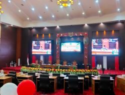 Pj Gubernur Hadiri Rapat Paripurna Persetujuan RPJPD Maluku Utara 2025-2045