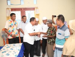 Sekkot Ternate Serahkan Bantuan untuk Korban Banjir dan Longsor