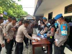 Polda Maluku Utara Tes Urine 25 Personel Lulusan SIP 2024