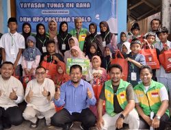 Gandeng Yayasan Tunas Kie Raha, Yakesma dan DKM Pajak Tobelo Gelar Program Bahagiakan Yatim