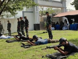 Lanal Morotai Gelar Latihan Menembak Bareng Jurnalis