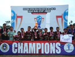 SSB Juanga Sofifi Raih 2 Piala di Ajang Safari Cup 2025