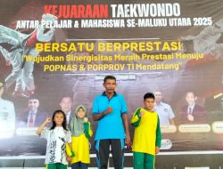 SD Alkhairaat 04 Ternate Lepas Kontingen Taekwondo untuk Kejuaraan Provinsi 2025