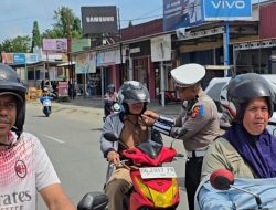 Polres Halmahera Selatan Tindak 50 Kendaraan Langgar Aturan