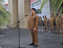 Pimpin Apel Perdana, Wakil Bupati Morotai Beri Sinyal Mutasi Pejabat