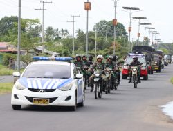 Jelang Putusan Sengketa Pilkada Halut, Ratusan Personel Gabungan Disiagakan