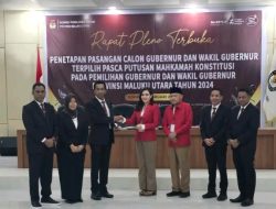 KPU Tetapkan Sherly-Sarbin Jadi Gubernur dan Wagub Maluku Utara Terpilih