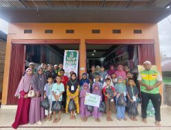 Shopping Bareng, Yakesma Bahagiakan Puluhan Anak Yatim di Sofifi dan Jailolo