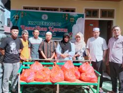IKW Ternate Bagikan Paket Sembako di Bulan Ramadan