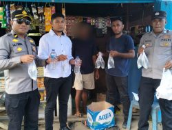 Polisi Razia Kios di Jailolo, Puluhan Kantong Captikus Disita