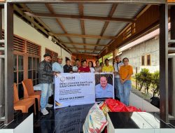 NHM Salurkan Bantuan untuk Korban Banjir di Lingkar Tambang