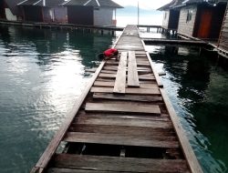 Jembatan Wisata Rappa Pelangi Rusak Parah, Ini Penjelasan Disparpora Halmahera Barat