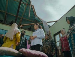 Gubernur Maluku Utara Tinjau Lokasi Terdampak Puting Beliung di Guraping