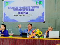 PDAM Jailolo Sosialisasikan Penyesuaian Tarif Air