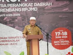 Buka Musrenbang RPJMD, Wali Kota Ternate Tekankan Arah Pembangunan Lima Tahun ke Depan