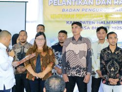 Pengurus HIPMI Halbar Dilantik, Siap Dorong UMKM di Era Digital