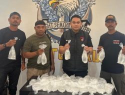 Polairud Polda Malut Gagalkan Penyelundupan Miras, 3 Orang Diamankan