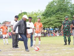 Wawali Ternate Buka Turnamen Sepak Bola di Moti