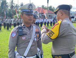 Operasi Patuh Kie Raha 2025, Polres Halbar Fokus Tekan Pelanggaran Lalu Lintas 