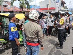 Razia di Halmahera Utara, Polisi Jaring Ratusan Pelanggar Lalu Lintas