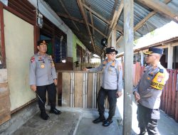Kapolda Maluku Utara Tinjau Barak-Rumah Dinas Polresta Tidore  