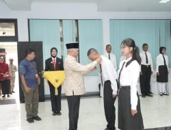 Buka Diklat Paskibraka 2025, Wawali Ternate Pesan Jaga Kekompakan