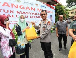 Gelar Gerakan Pangan Murah, Polda Malut Target 33 Ton Beras Ludes Sepekan