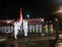 Wali Kota Ternate Kukuhkan 65 Paskibraka di Benteng Oranje