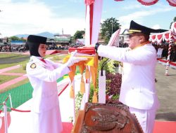 Dipimpin Wali Kota, Upacara HUT RI di Ternate Berlangsung Khidmat 