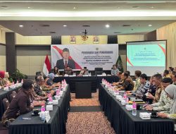 Kepala Kantor Pertanahan Halmahera Utara Hadiri Pembinaan Menteri ATR/BPN 