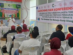 Pemkot Ternate Luncurkan Perwali Pengurangan Kantong Plastik
