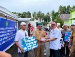 Bupati Halbar Salurkan Rp475 Juta untuk 4 Masjid dan 1 Rumah Tahfiz