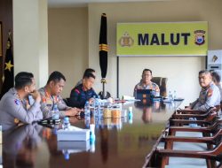 Kapolda Maluku Utara Tekankan Polres Jajaran Dukung Program Prioritas Pemerintah