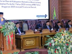 DPRD Halbar Gelar Paripurna Ranperda Perubahan APBD 2025