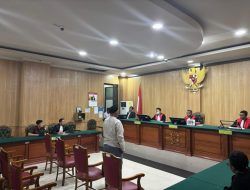Eks Kepala Dinas PUPR Halmahera Barat Divonis 1,1 Tahun Penjara 