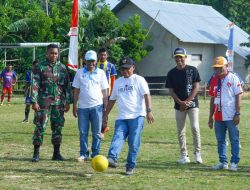 Buka Turnamen Gawang Sedang, Bupati Morotai Tekankan Sportivitas dan Persaudaraan